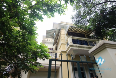 Nice house for rent in D block, Ciputra, Tay Ho, Hanoi
